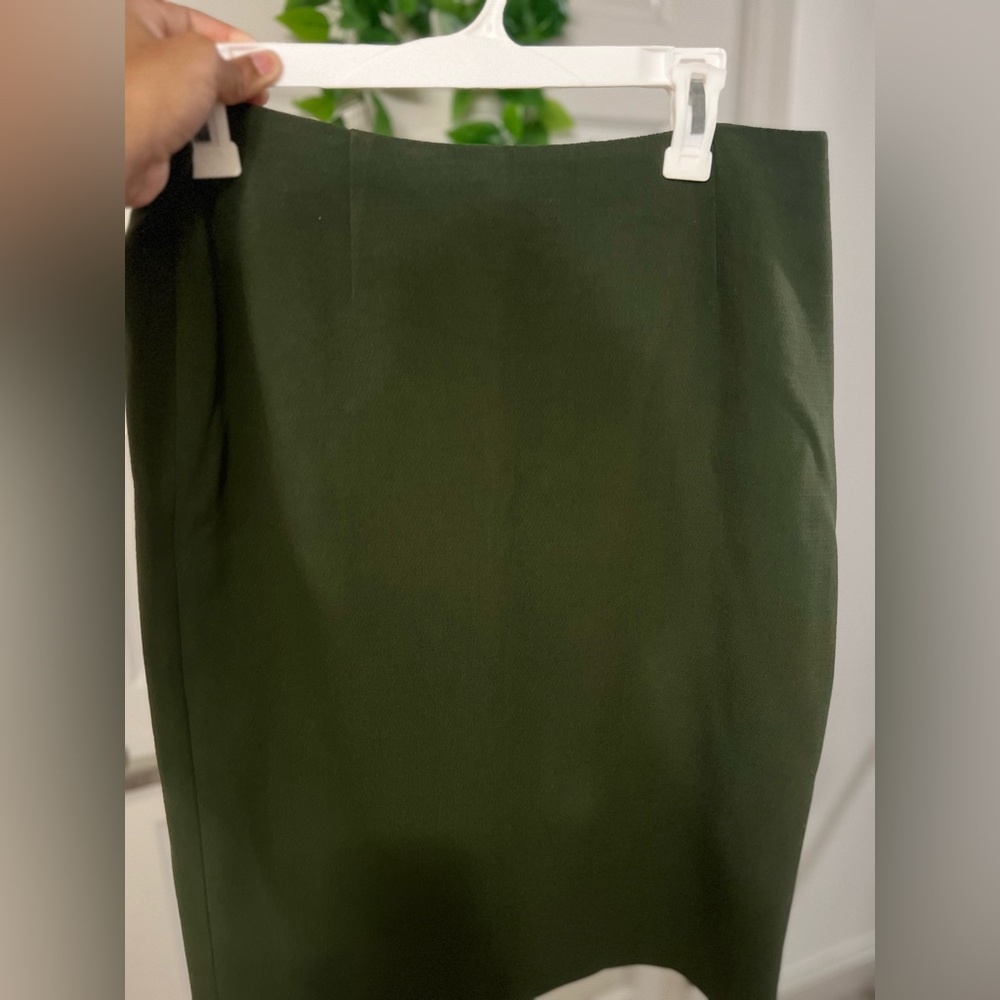 Green Midi Skirt